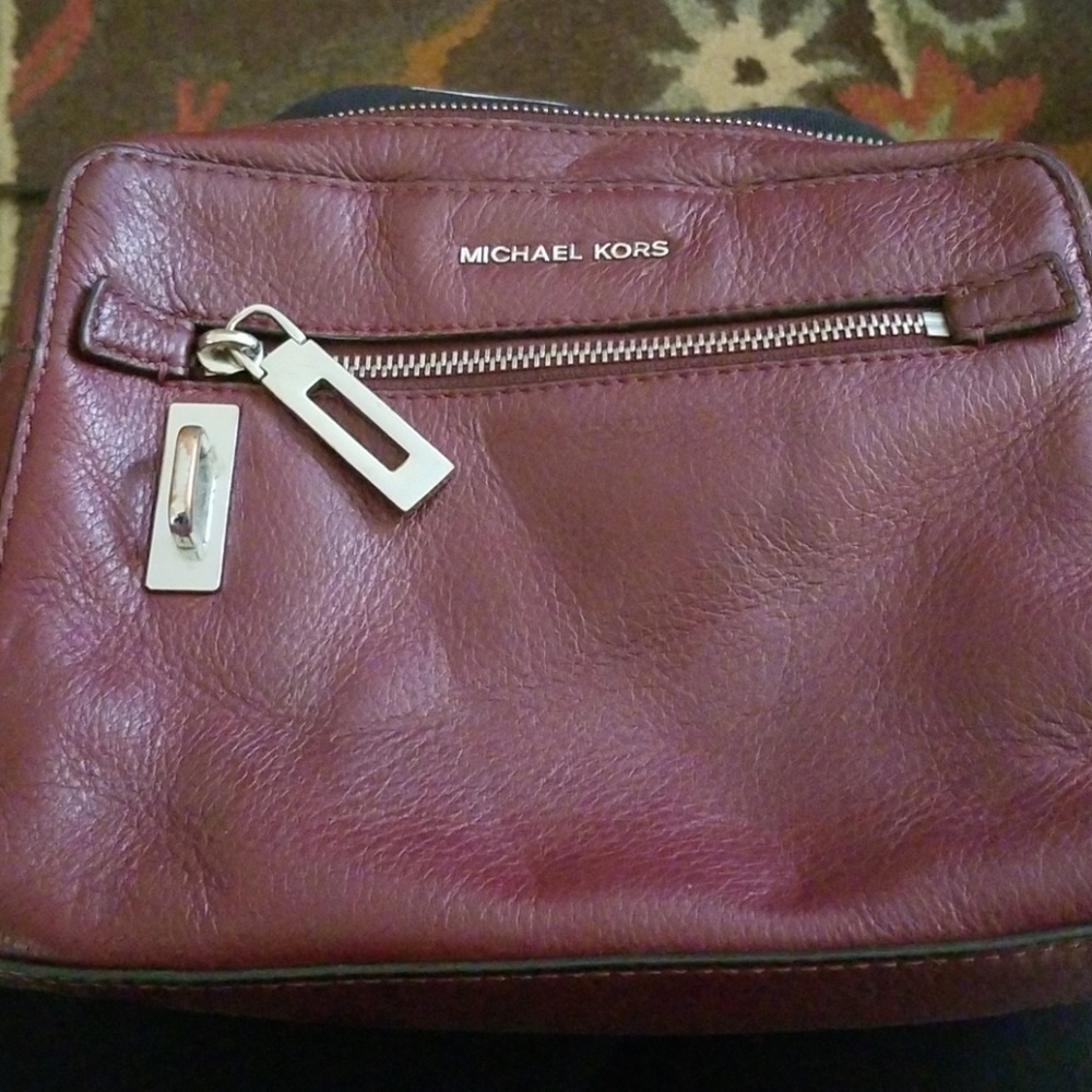 Michael Kors red crossbody
